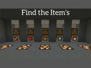 Unduh Find the Items untuk Minecraft 1.12